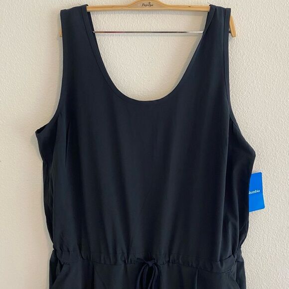 NWT Columbia Anytime Black Tank Jumpsuit Size XL - Picture 8 of 10